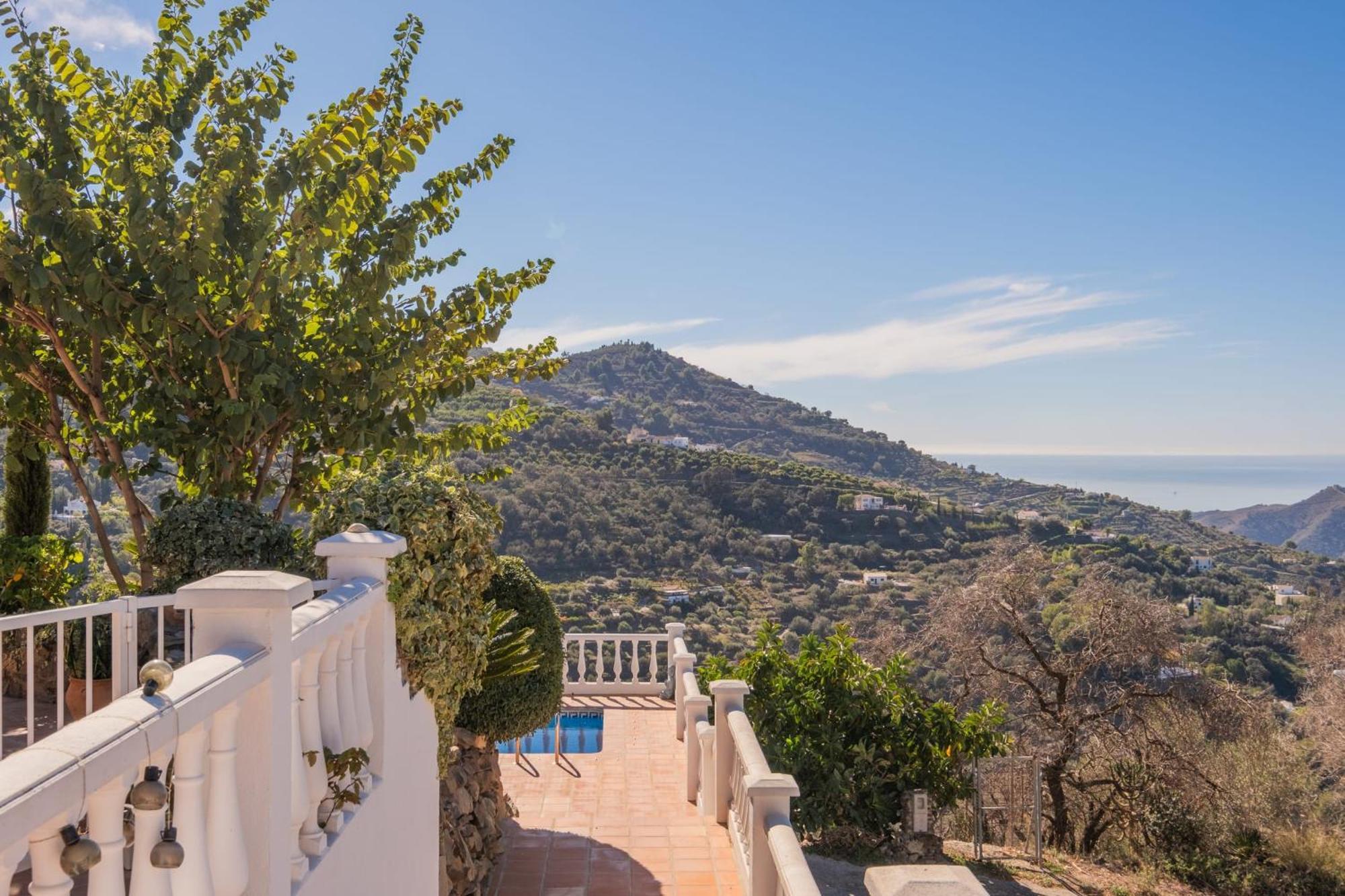 Casa La Siesta Villa With Magical View Own Pool マラガ エクステリア 写真