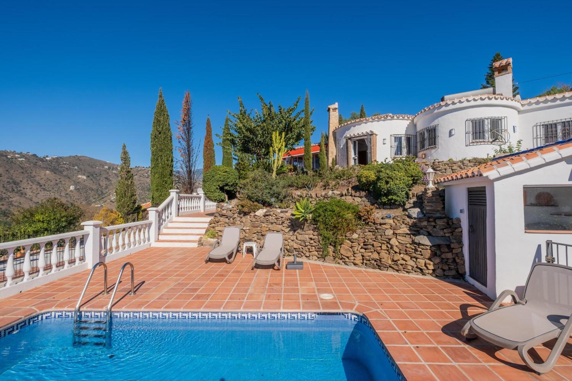 Casa La Siesta Villa With Magical View Own Pool マラガ エクステリア 写真