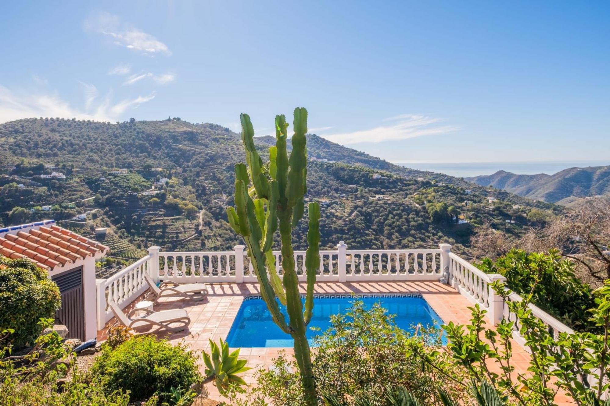 Casa La Siesta Villa With Magical View Own Pool マラガ エクステリア 写真