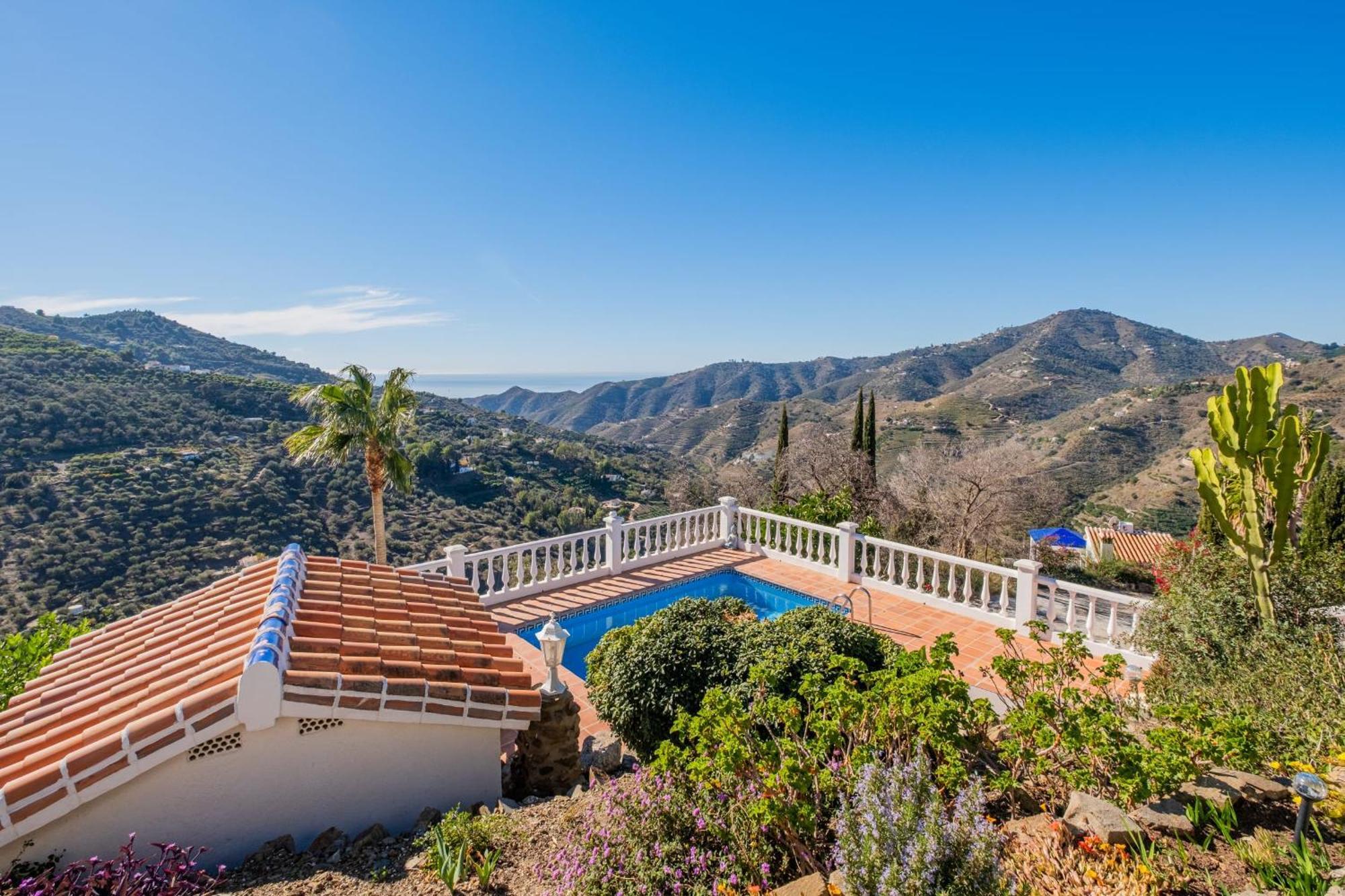 Casa La Siesta Villa With Magical View Own Pool マラガ エクステリア 写真